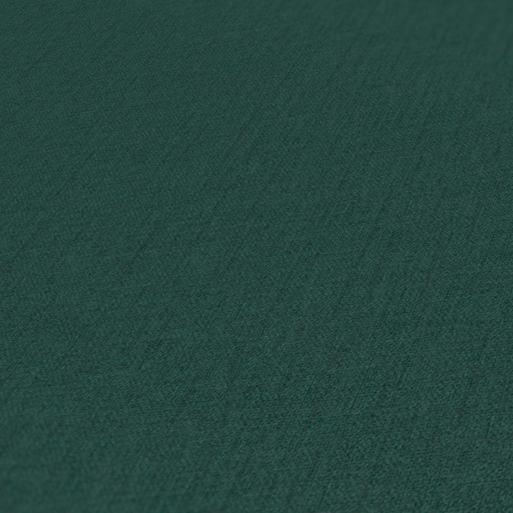 Textile Texture Wallpaper - Dark Green