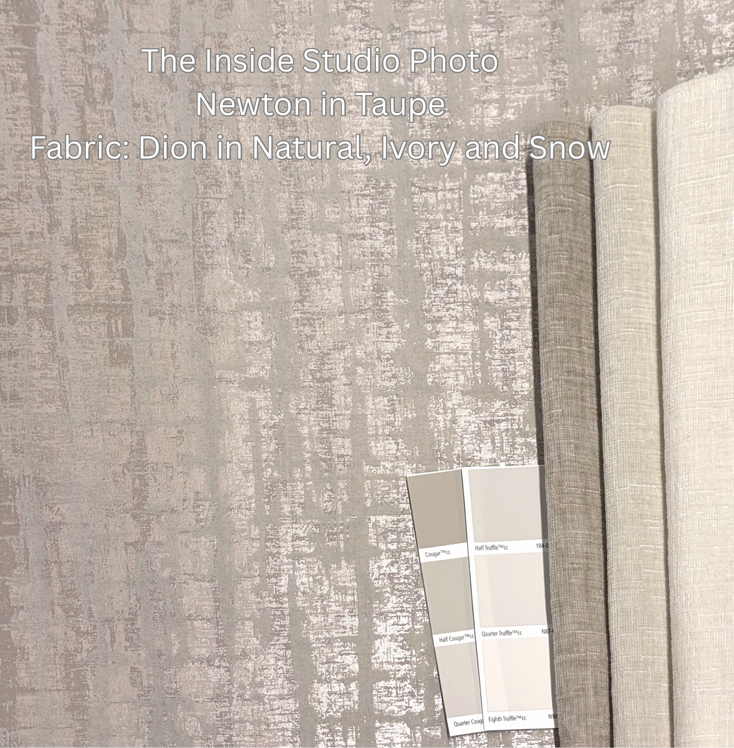 Newton Wallpaper - Taupe