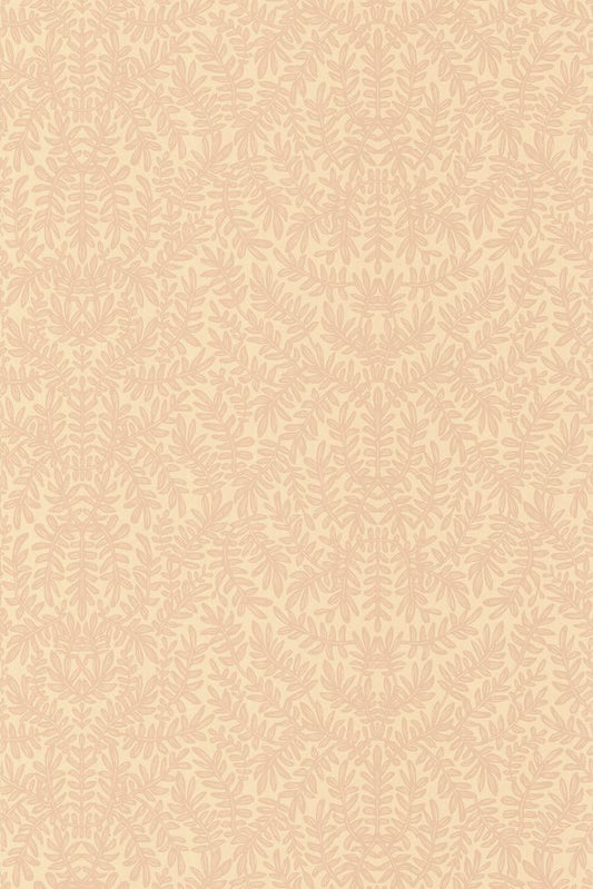 French Blond Wallpaper - Nude Pink