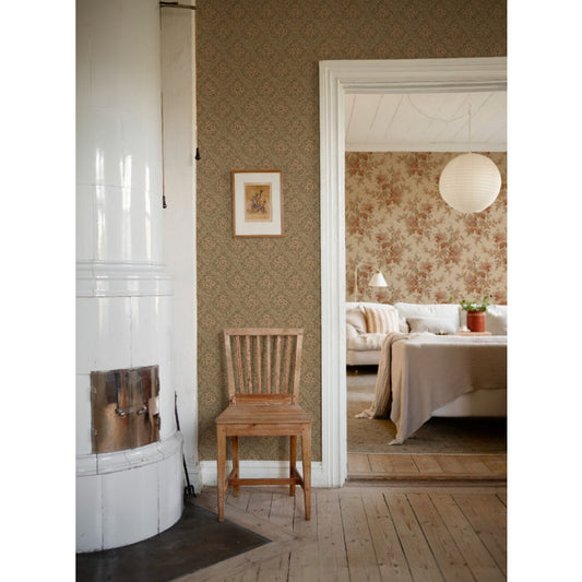 Gysinge II Wallpaper - Beige