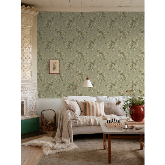 Ingeborg Wallpaper - Green