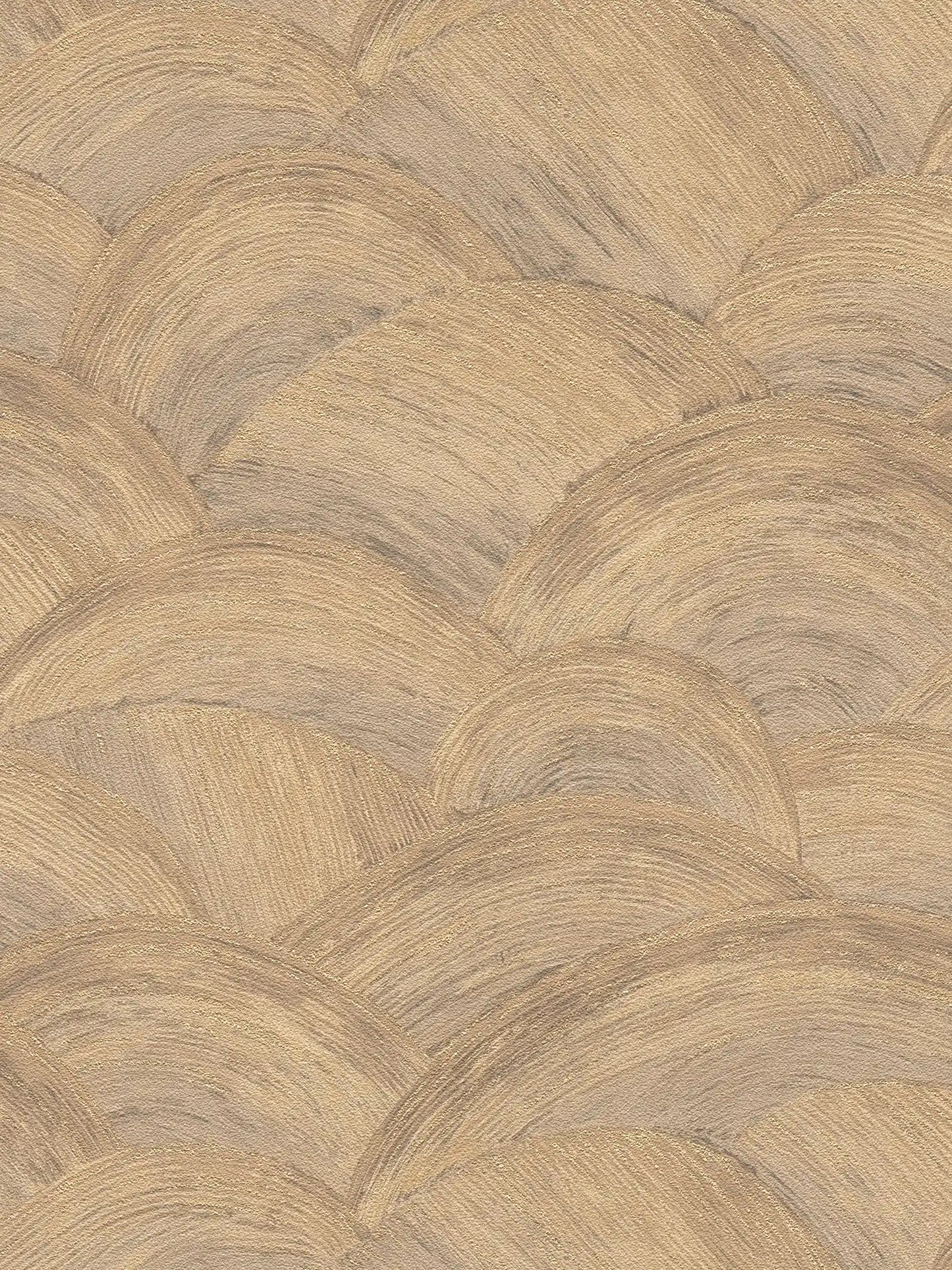 Sample - Wave Wallpaper - Earth/Gold