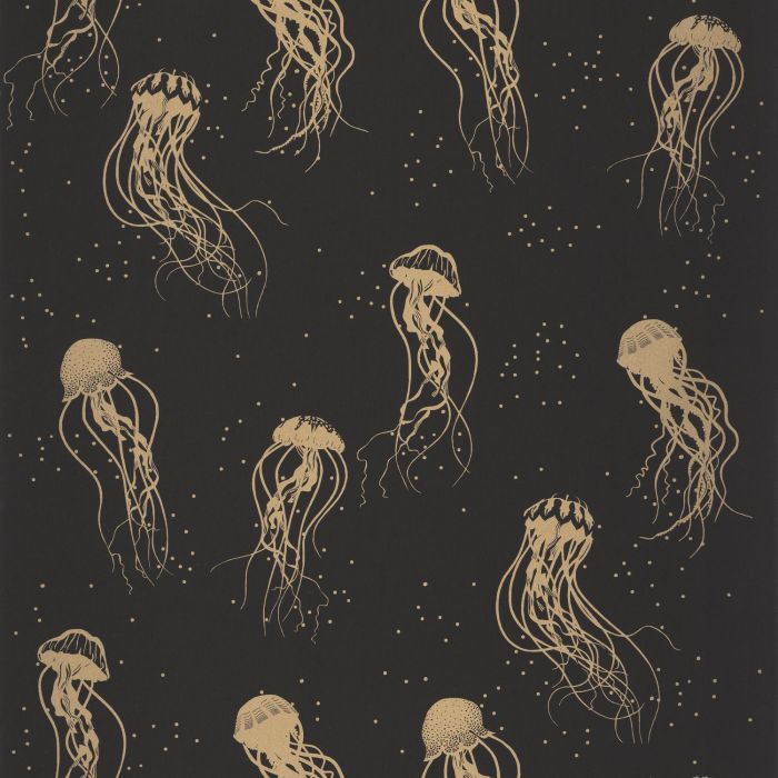 Gold Jellyfish Wallpaper Online NZ The Inside