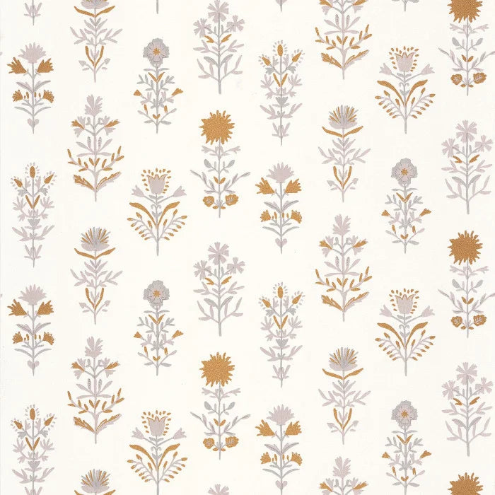Sample - Charmes Wallpaper - Gris Fauvette