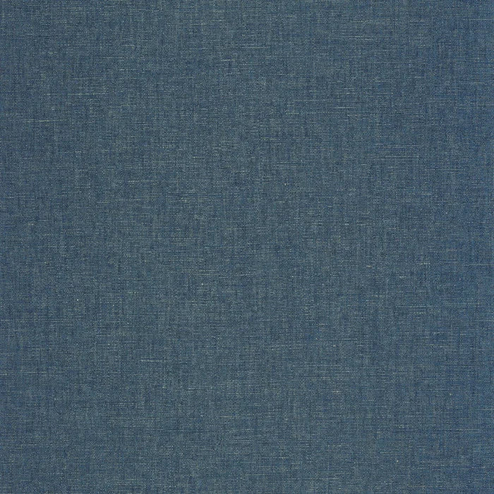 SAMPLE - Uni Metallise/Irise Wallpaper - Bleu paon dore