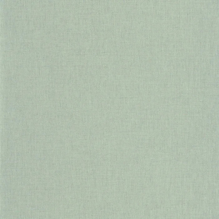 Sample - Uni Metallise/Irise Wallpaper - Vert Amande Dore