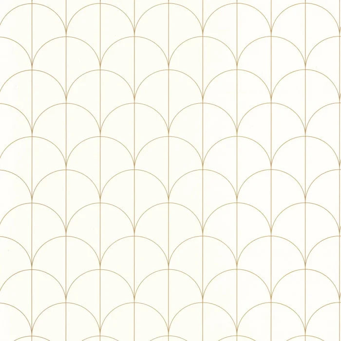 Sample - Sundown Wallpaper - Blanc Dore