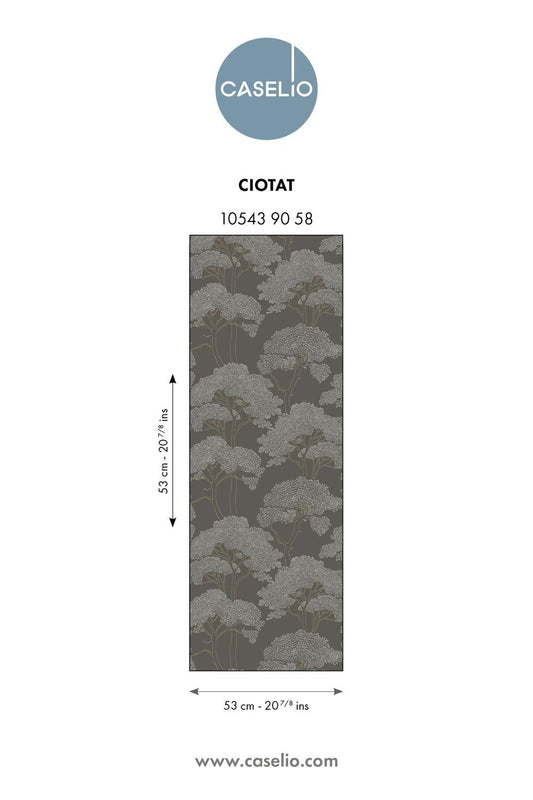 La Ciotat Wallpaper - Black