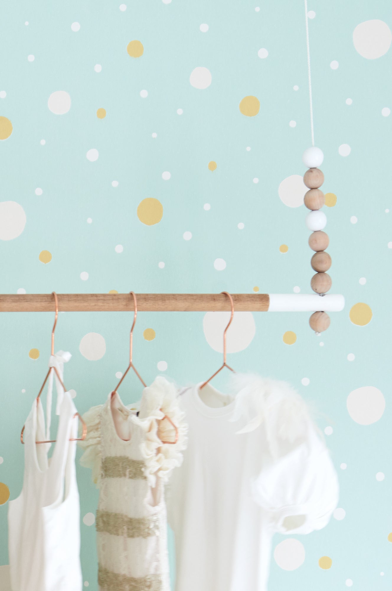 Confetti Wallpaper - Turquoise