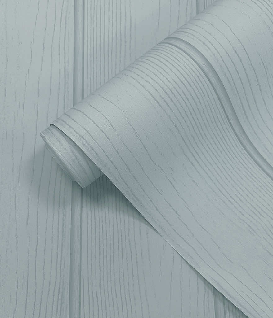 Tongue & Groove – Wood Panel Wallpaper – Blue