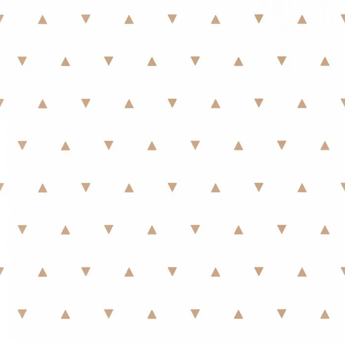 Sample - Our Planet Bermuda Triangle Wallpaper - White/Beige
