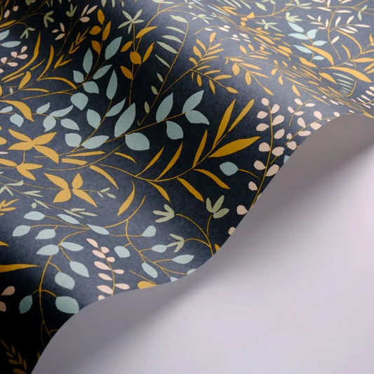 La Bastide Wallpaper - Shadow + Aqua