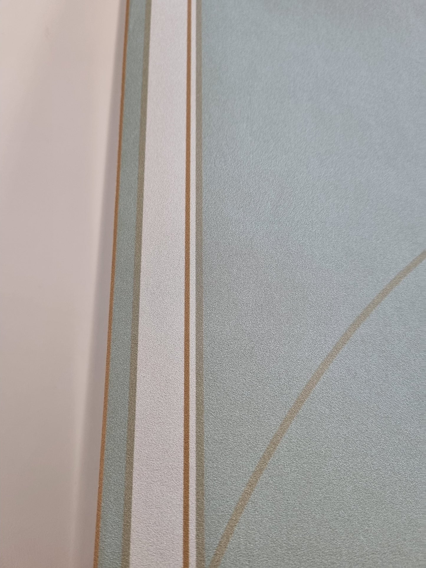 Arch Deco Wallpaper - Half Robyn Blue