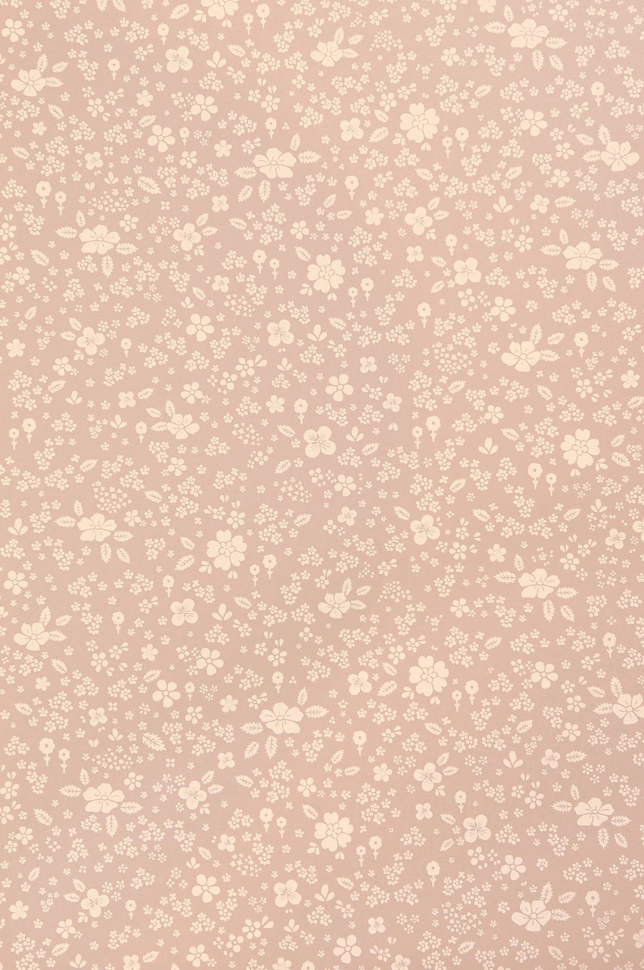 Sample - Flora Dreams Wallpaper - Dreamy Lilac