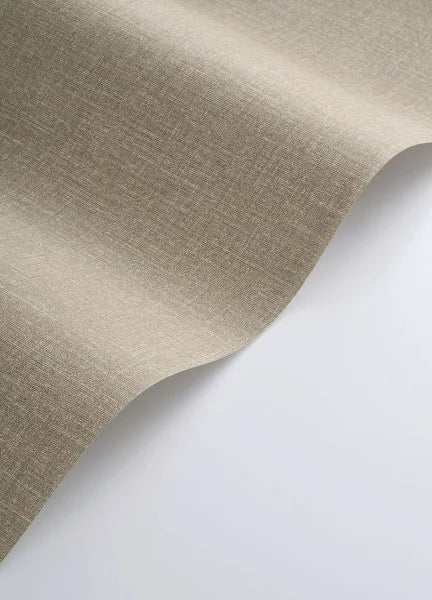 Flax - Plain Wallpaper - Noisette