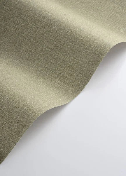 Flax - Plain Wallpaper - Vert Tilleul
