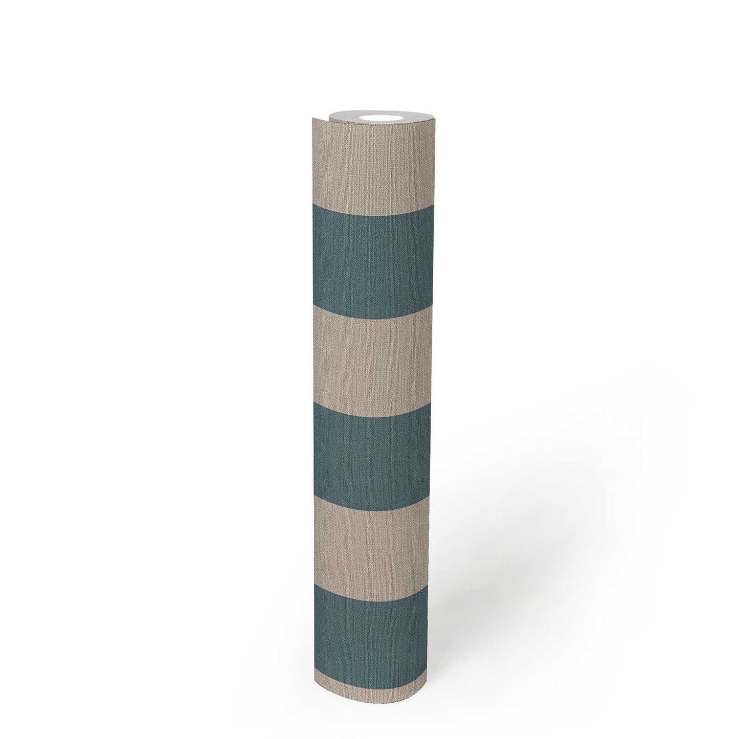 Bold Bands - Stripe Wallpaper - Blue