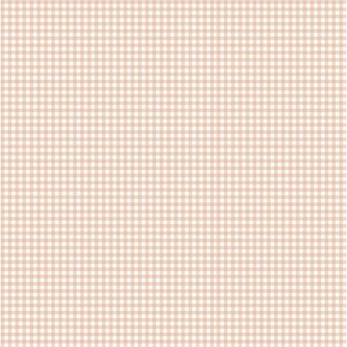 Sample - Lotta Gingham Wallpaper - Red