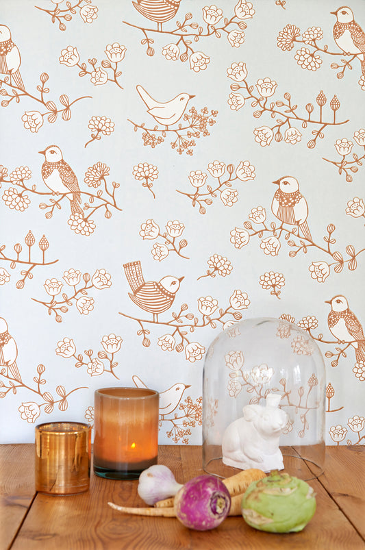 Sugar Tree Wallpaper - Grey