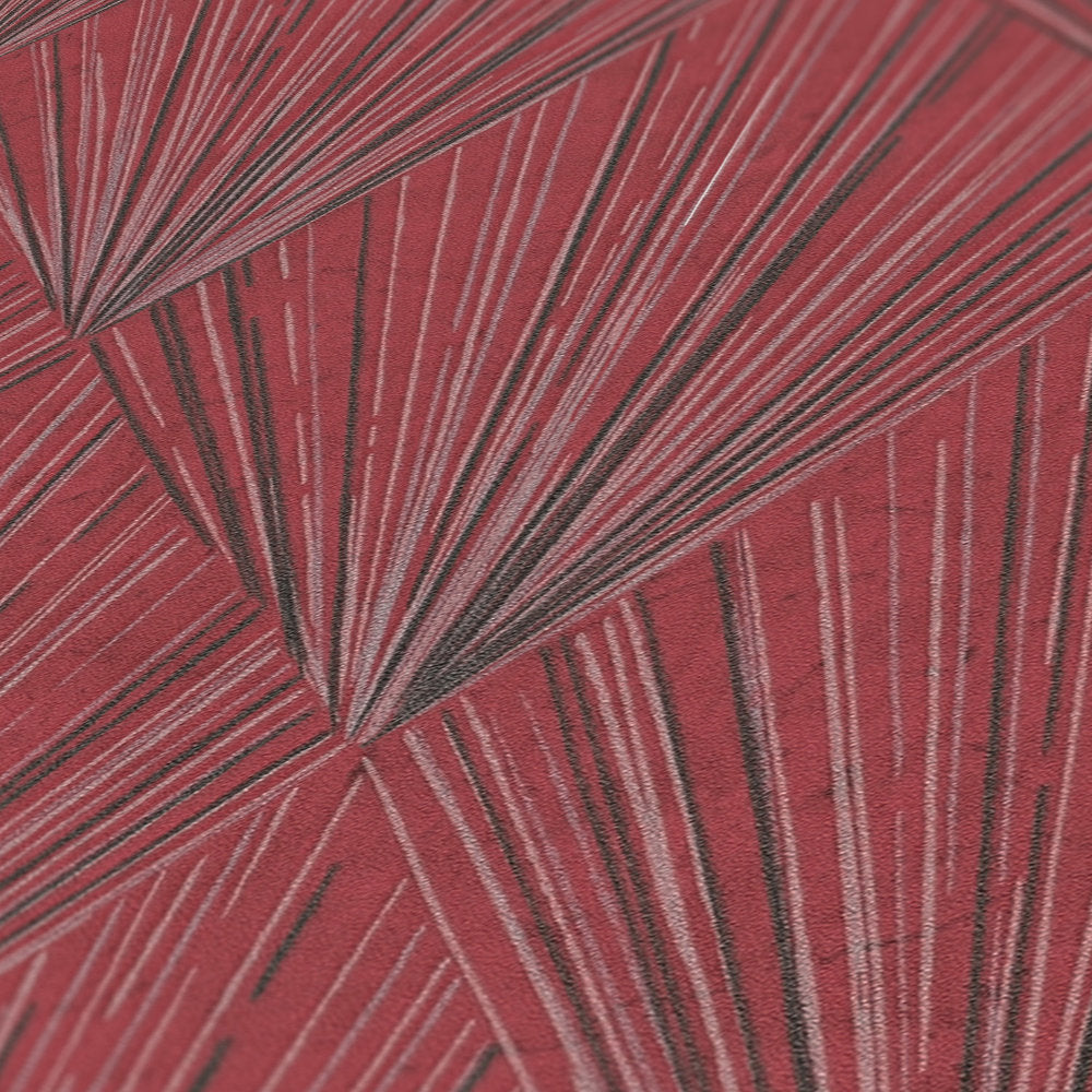 Metallic Moments Wallpaper - Metallic Red - BEST DEAL