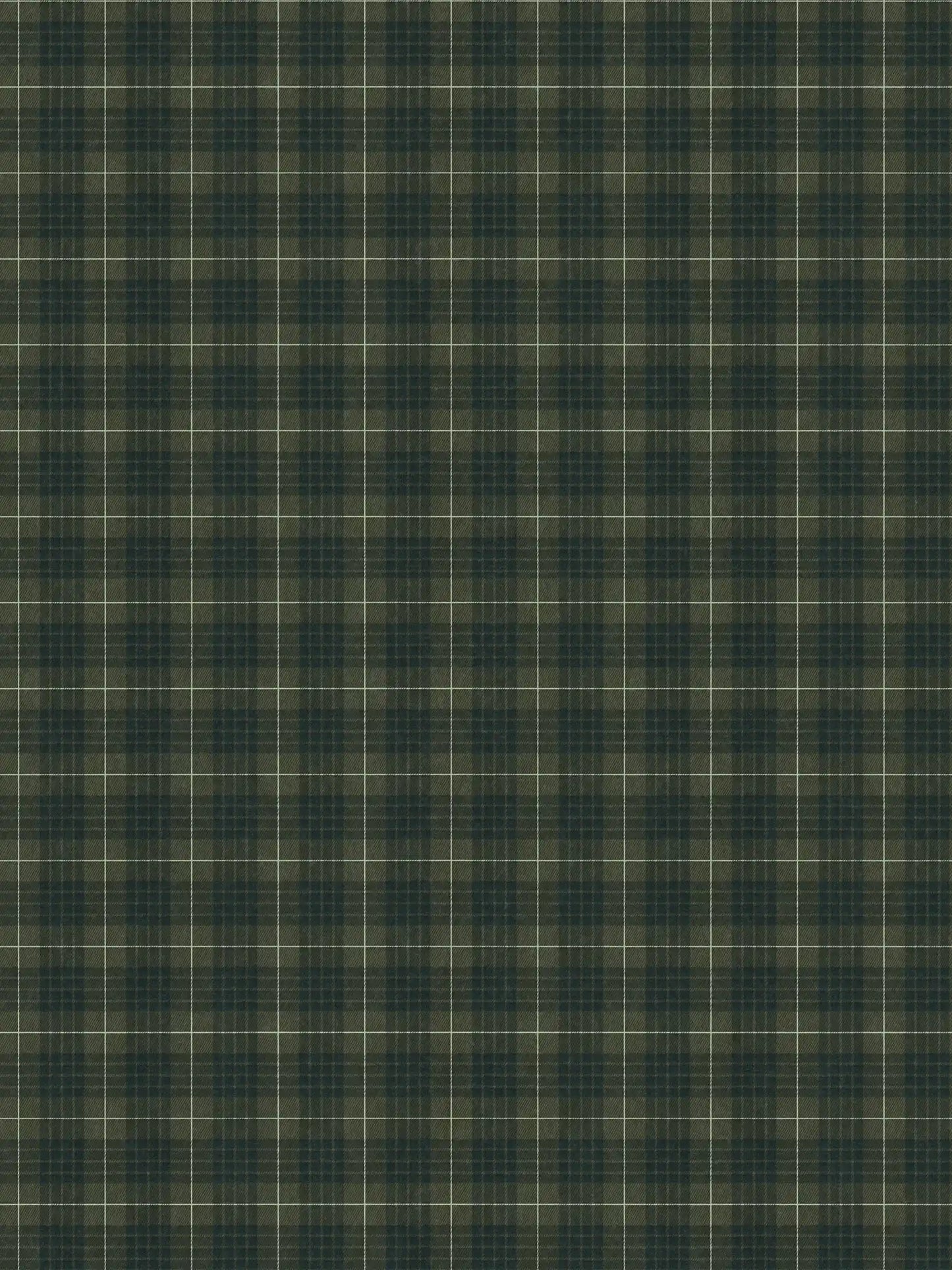 Sample - Tartan The Wallpaper - Khaki