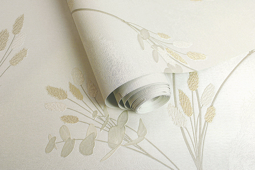 Amarante - Textured Wallapaper - Cream