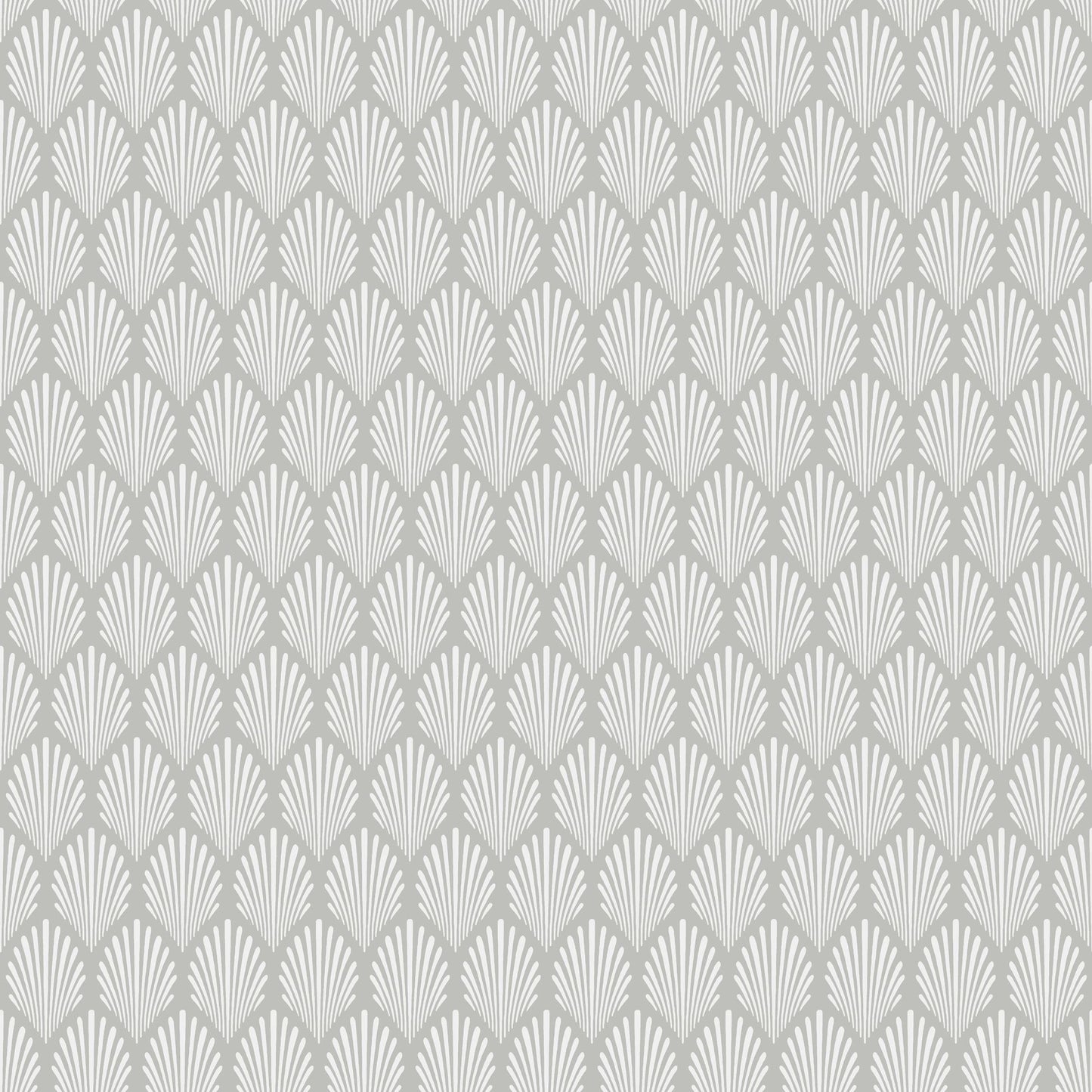 Sample - Elsa Historical Wallpaper - Grey