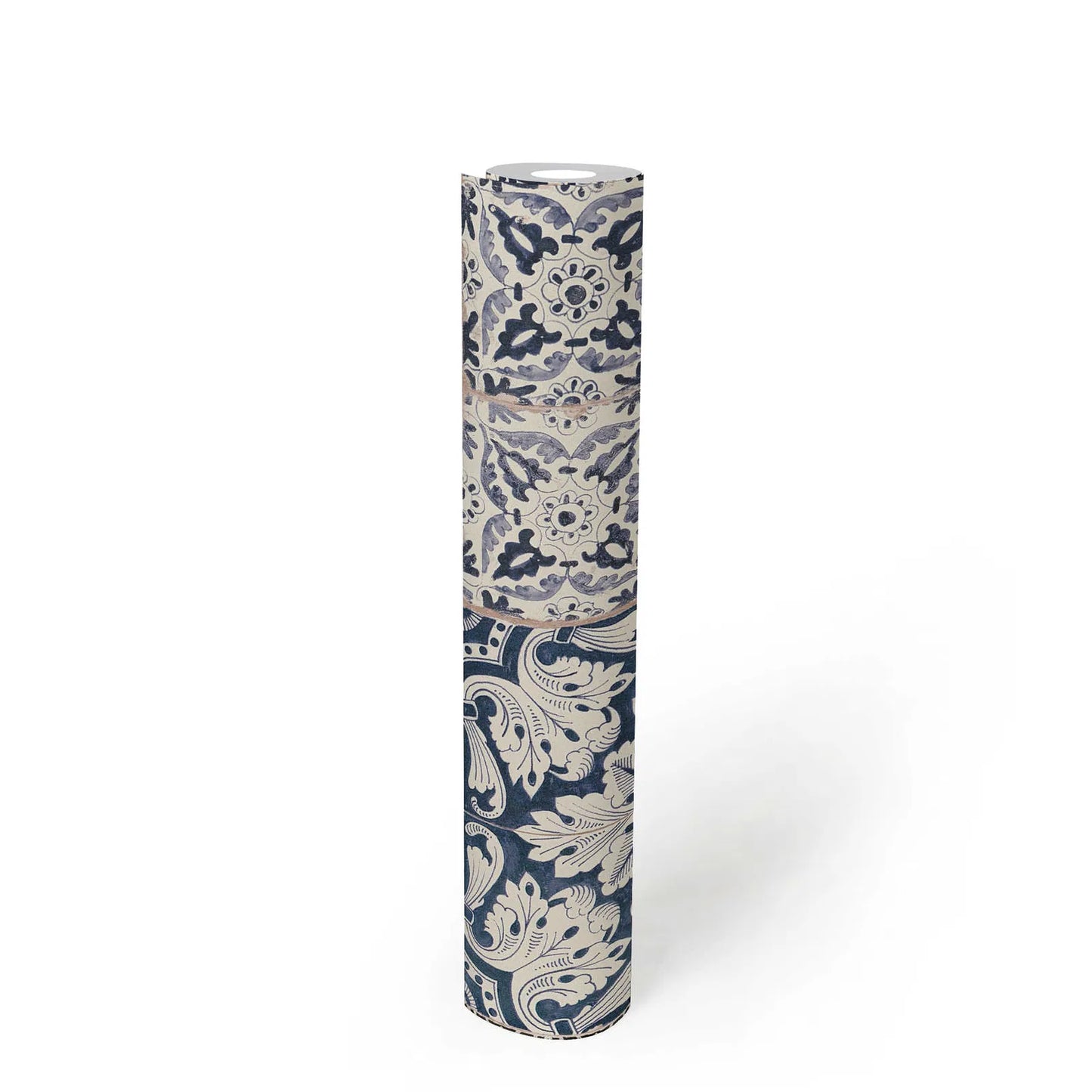 Delft Heritage - Moroccan Wallpaper - Blue/Beige