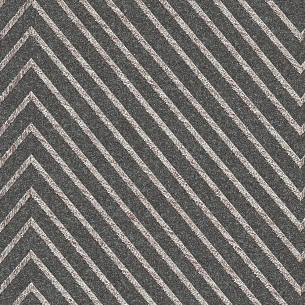 Metropolitan Grid - Abstract Vinyl Wallpaper - Grey