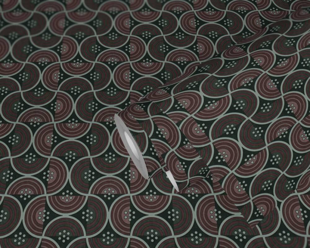 Sample - Baroque Pattern II Wallpaper - Brown
