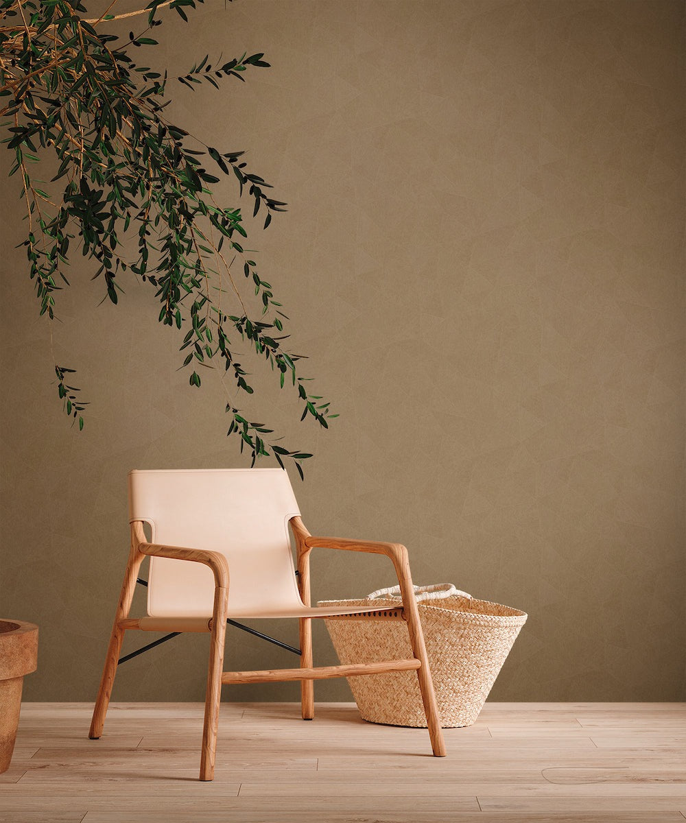 Hexagon Wallpaper - Metropolitan Series 3 - Light Brown