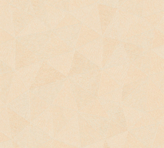 Hexagon Wallpaper - Metropolitan Series 3 - Cream