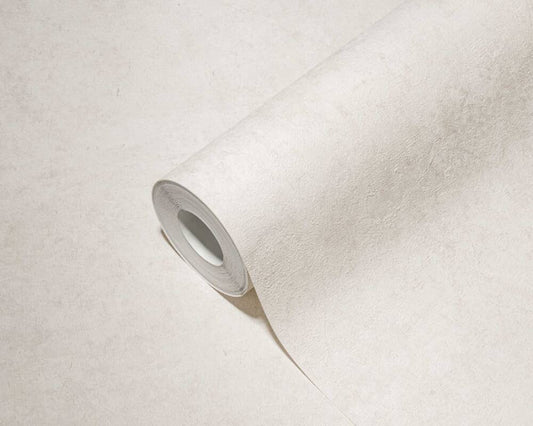 Distressed Plains Wallpaper (Metropolitan Stories 3 Collection) - Cream/Grey