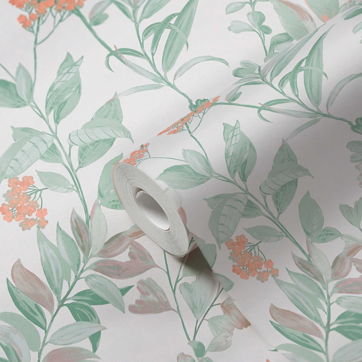 Sample - Meadow Whisper - Architects Wallpaper - Multi White