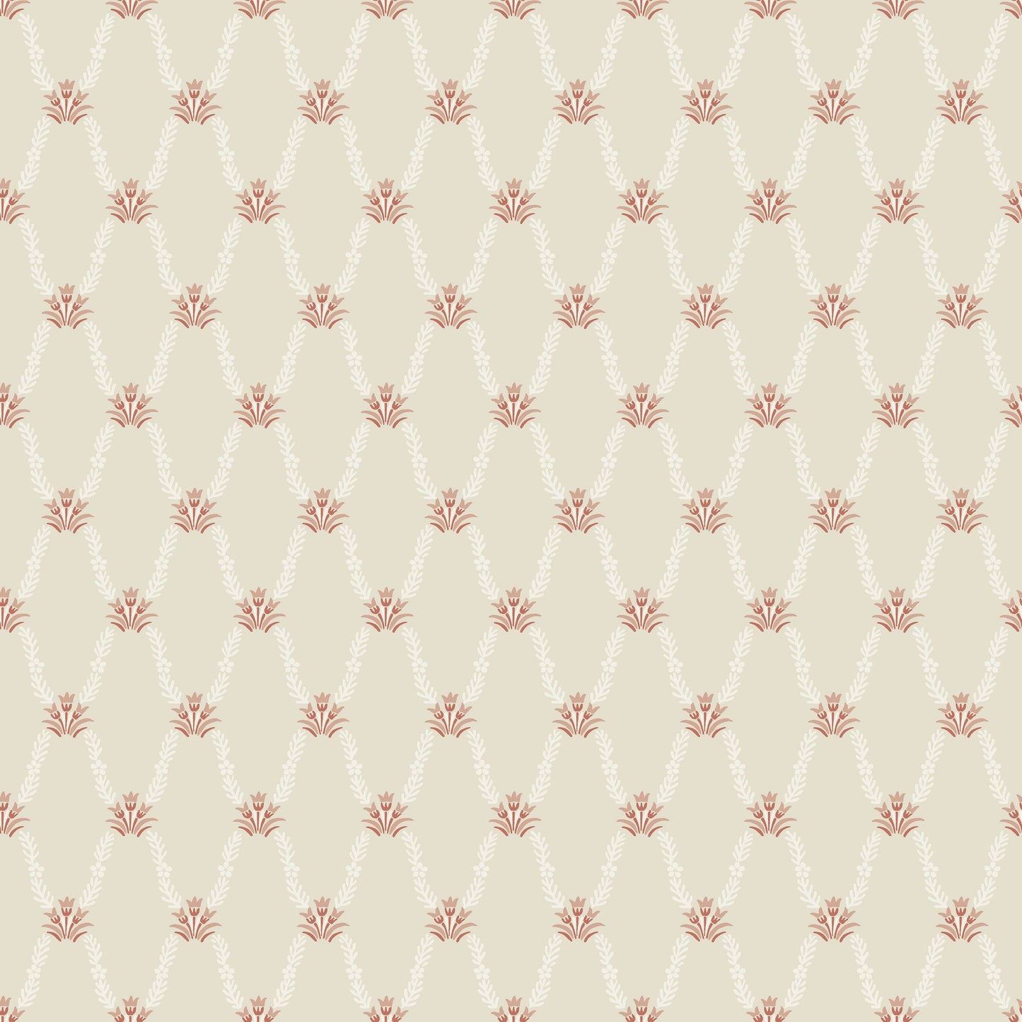 Sample - Hedvig Wallpaper - Red
