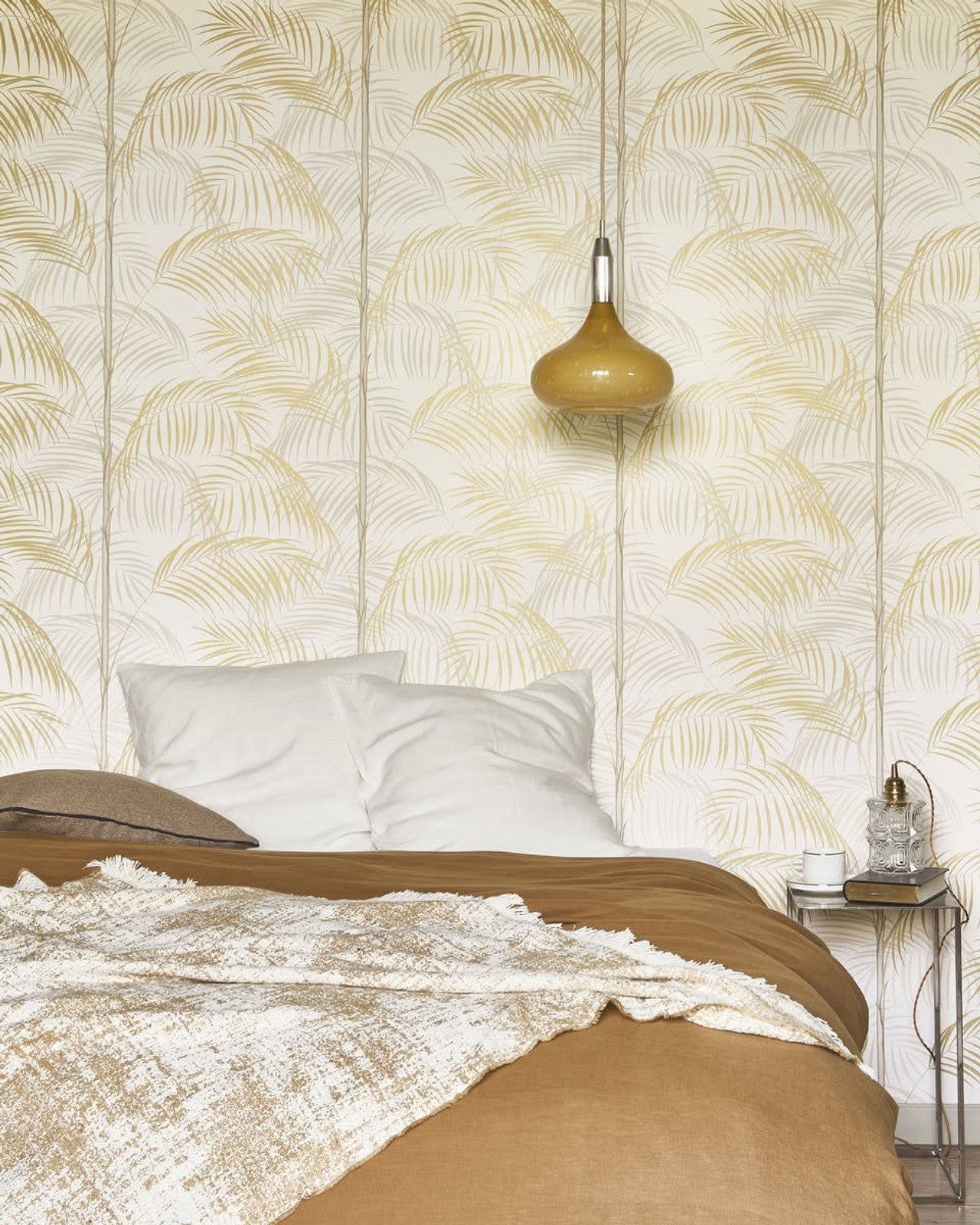 Sample - Le Tout Paris Wallpaper - Ivory Gold