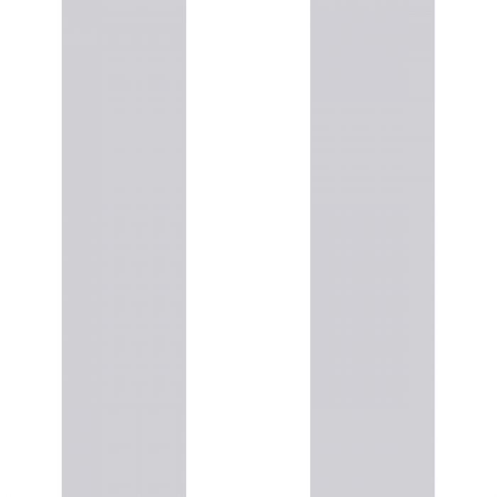 Sample - Stripes Wallpaper - Soft Grey/White