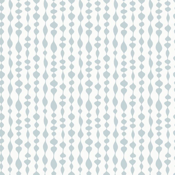 Sample - Maragret Geometric Wallpaper - Blue