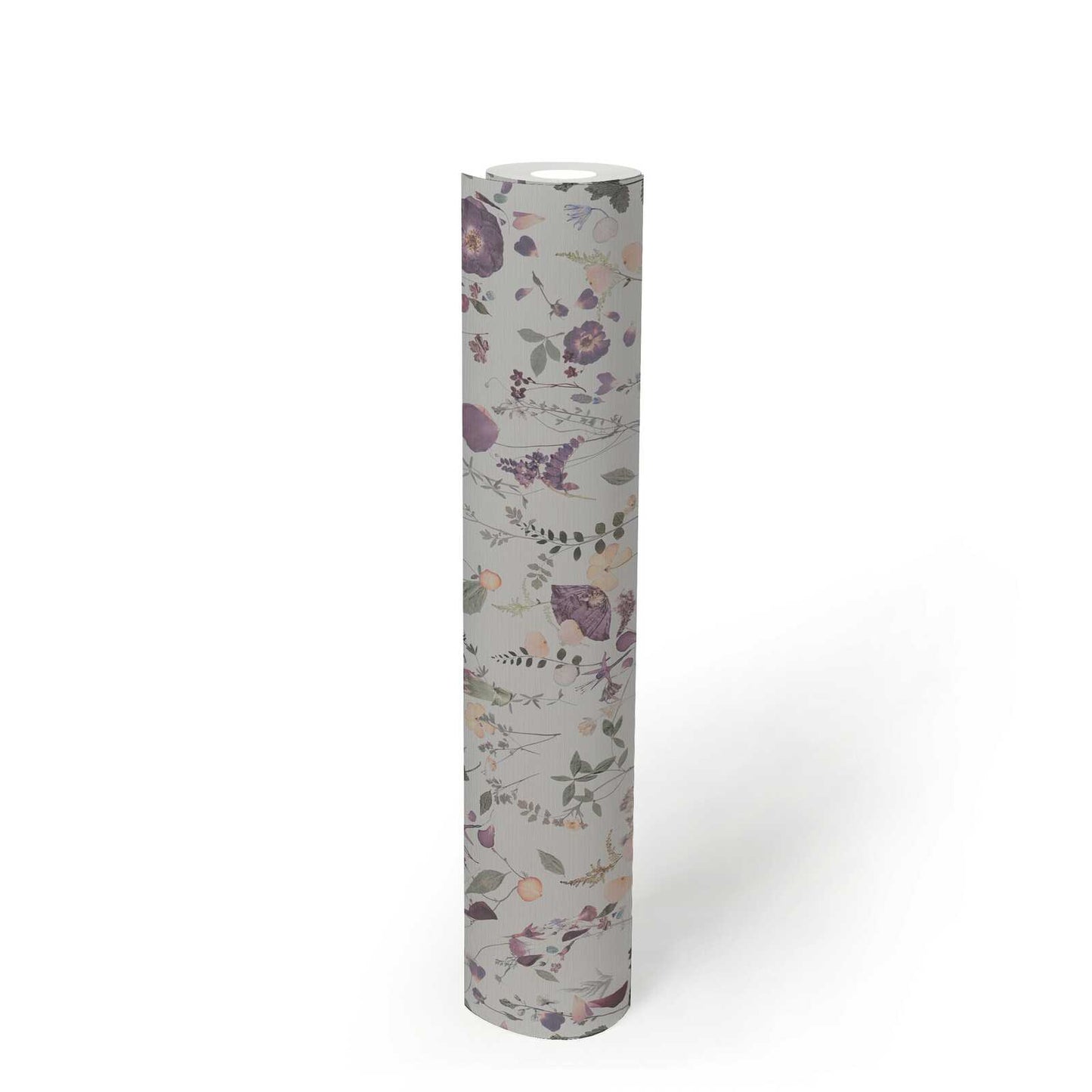 Country floral bouquet, violet, green