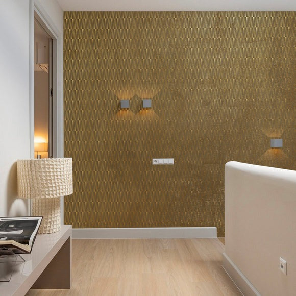 Diamonds – Foil Wallpaper – Gold