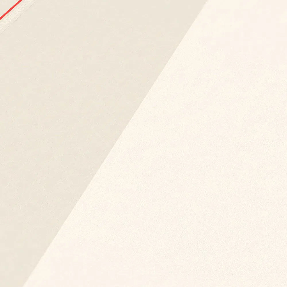 Rock Chic Stripes - Heavy Weight Wallpaper - Red/White
