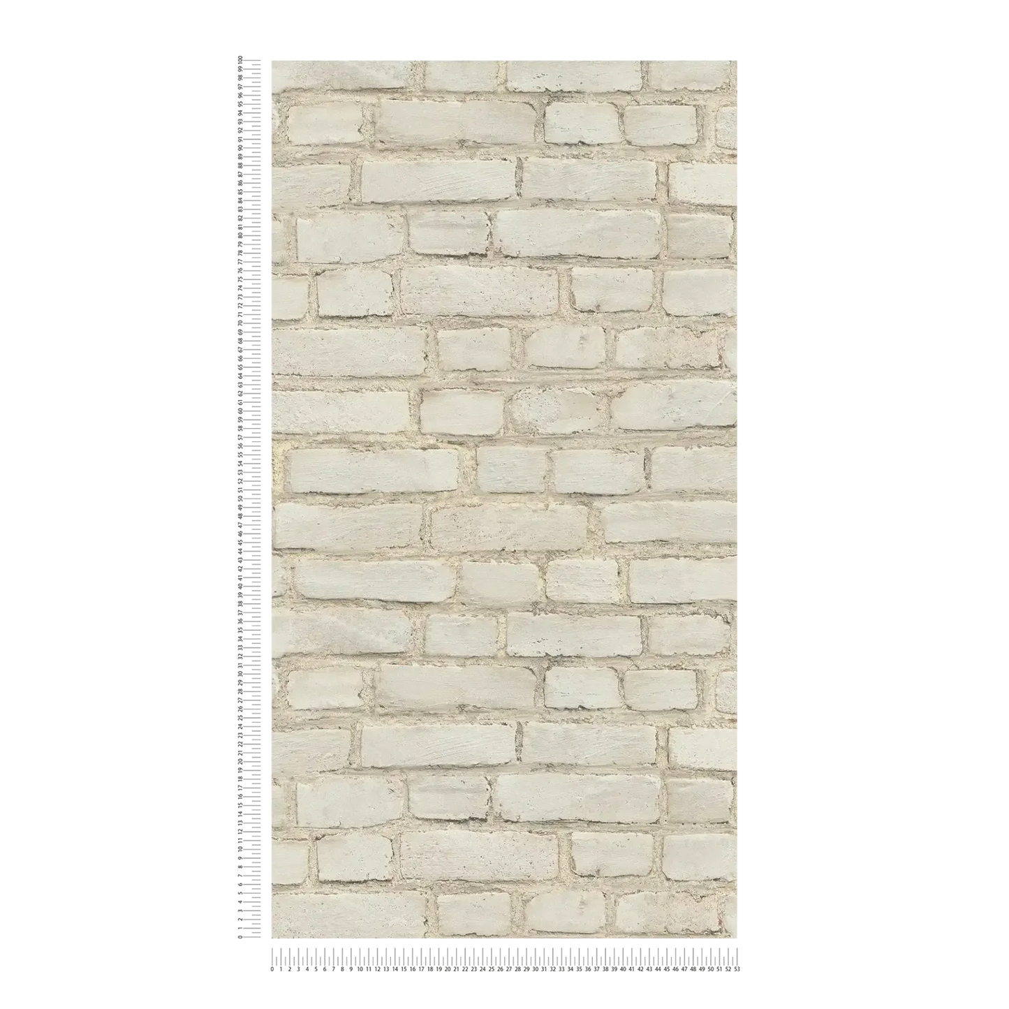 Vintage House Brick Wallpaper - Stone