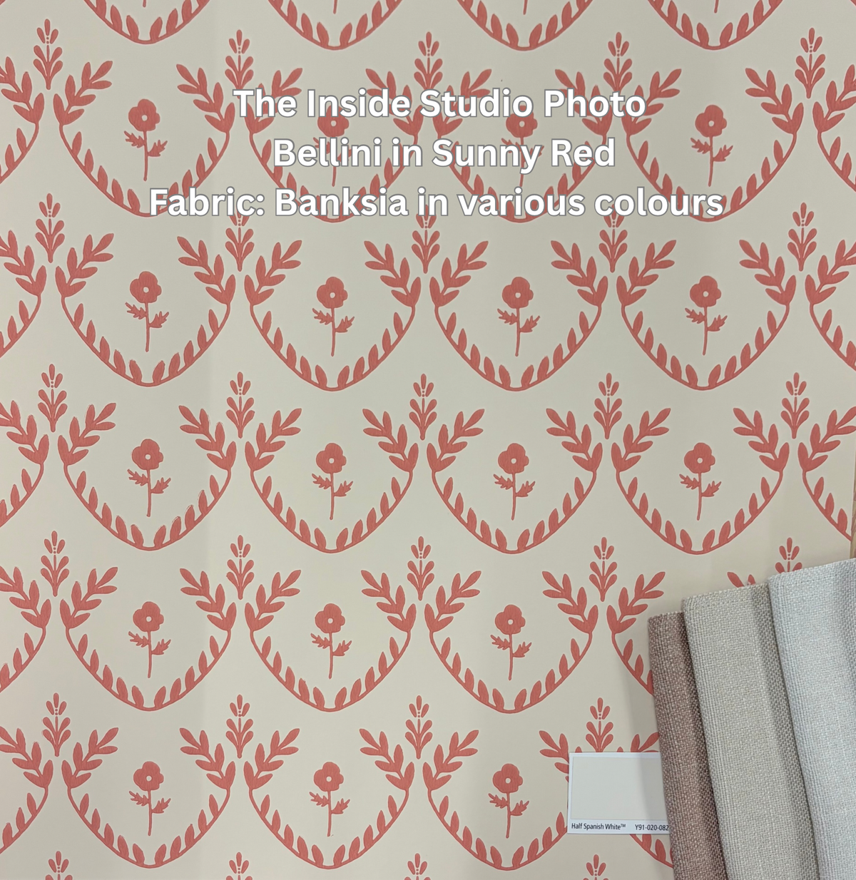 Bellini Wallpaper - Sunny Red