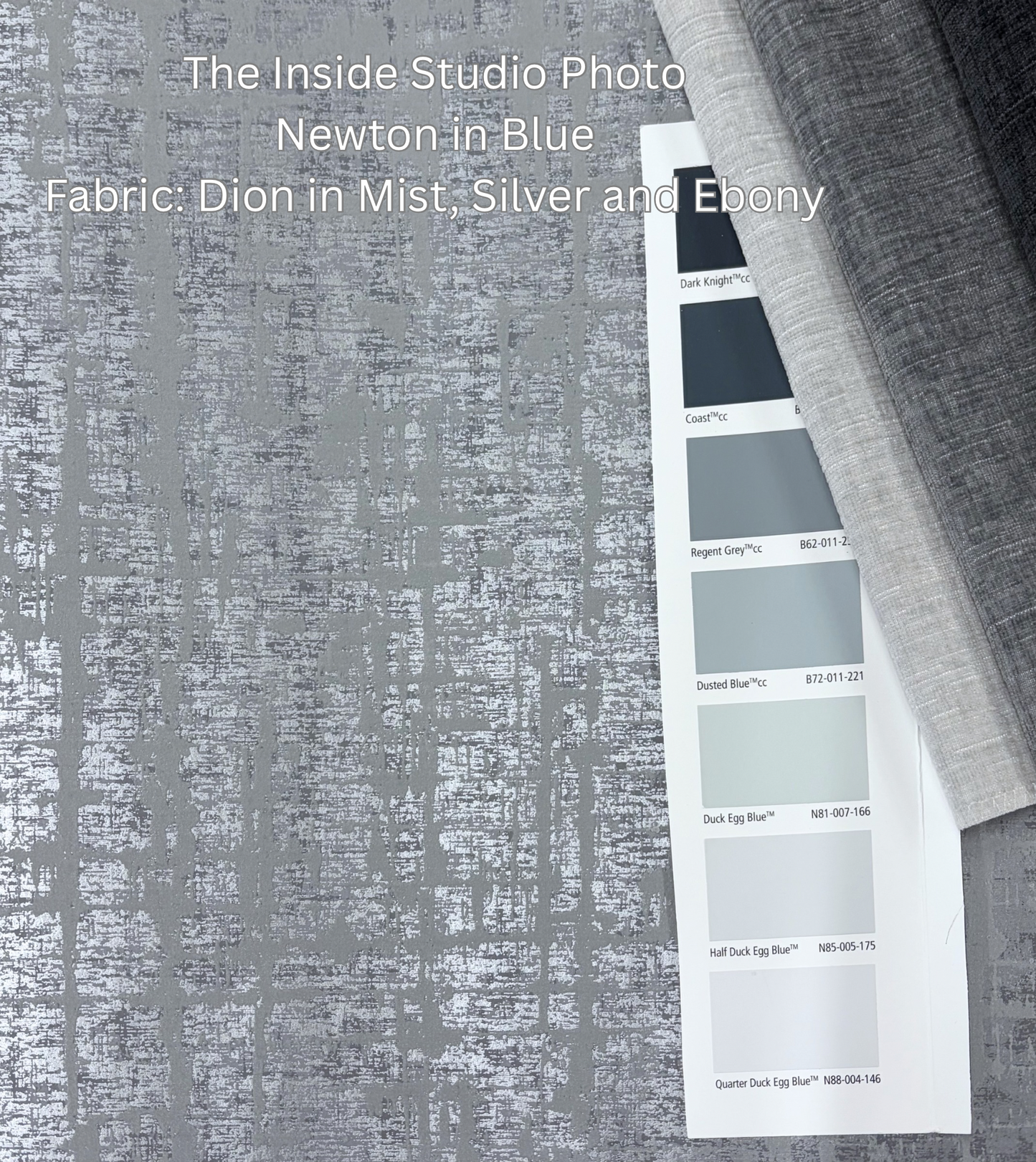 Newton Wallpaper - Blue