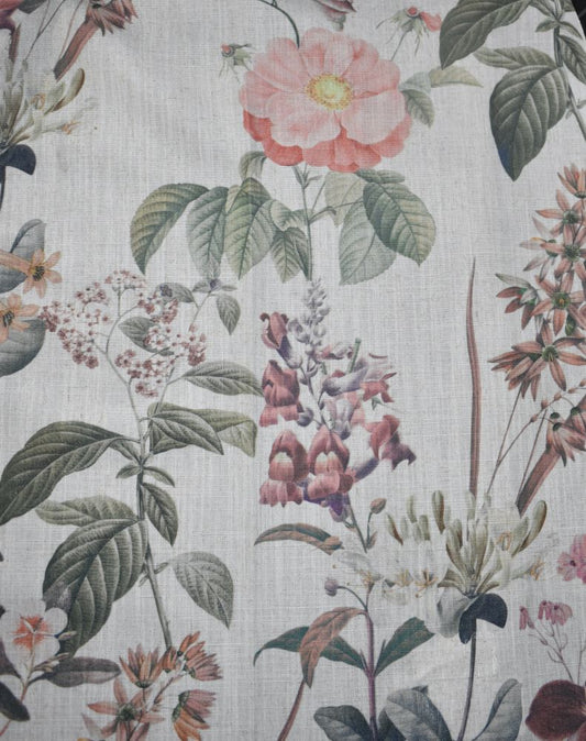 Hathaway Curtain Fabric - 4 Colours