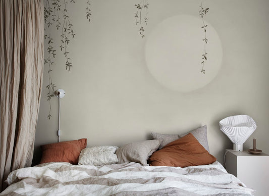 Wabi Sabi - Sandberg - Custom Sized Wallpaper Mural (per m2) - Soft Grey