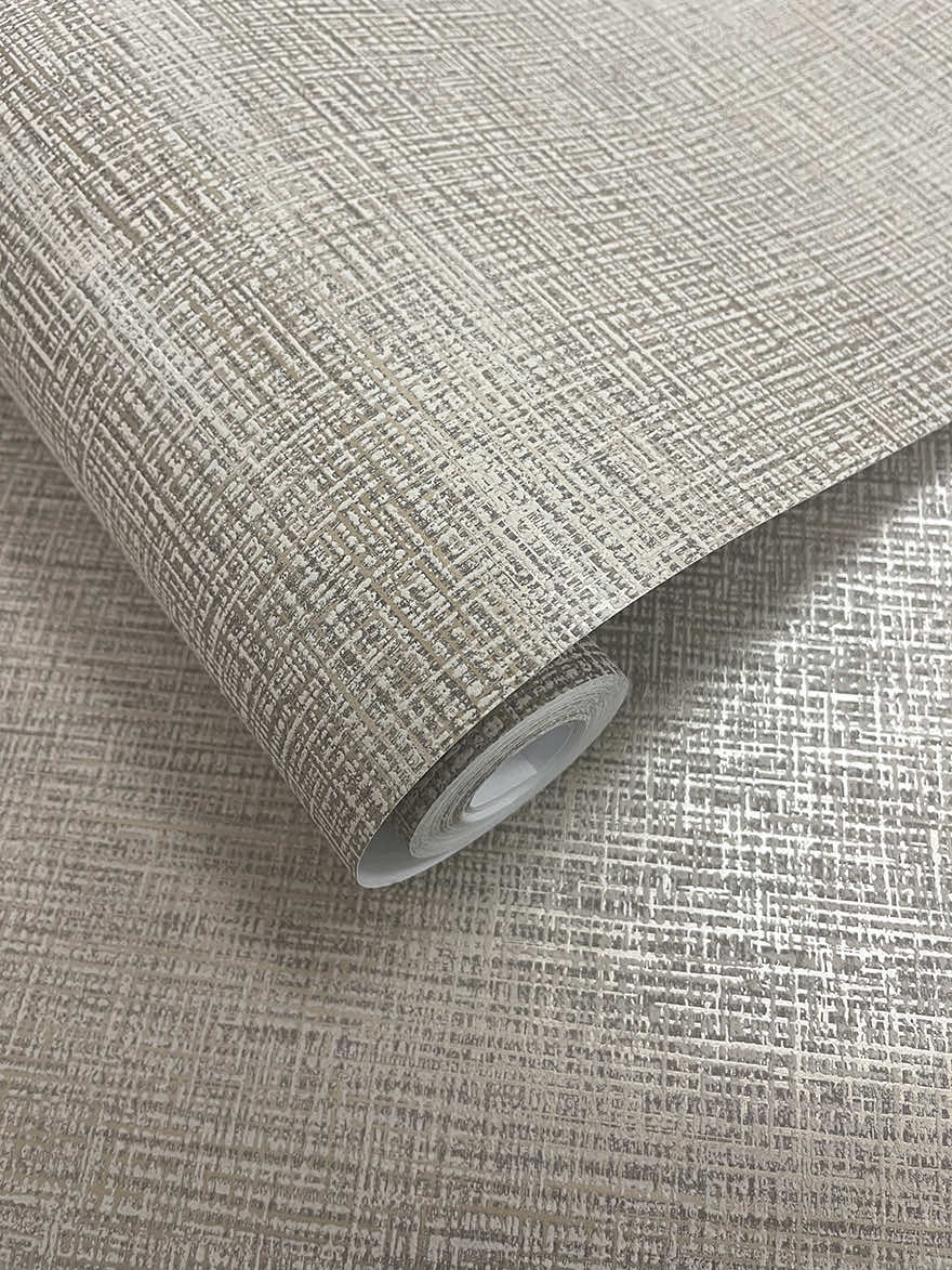 Brocade Wallpaper - Taupe