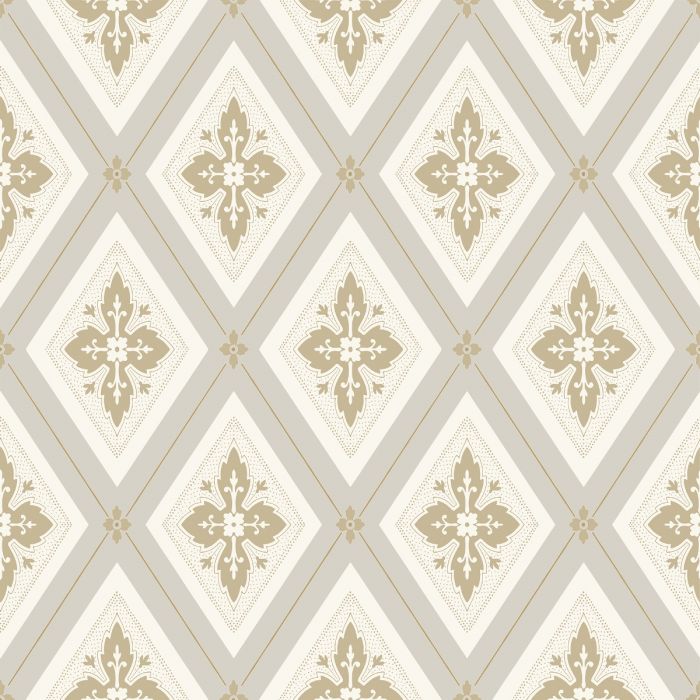 Sample - Astrid Flora Wallpaper - Yellow
