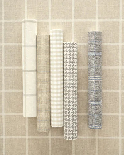 Gentle Thread Wallpaper - Bleu Denim