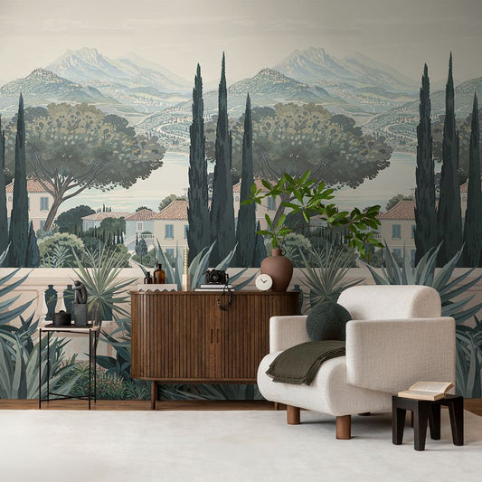 The Wall 4 - Hybrid Wallpaper Mural - Hot Spots - Italian Summer